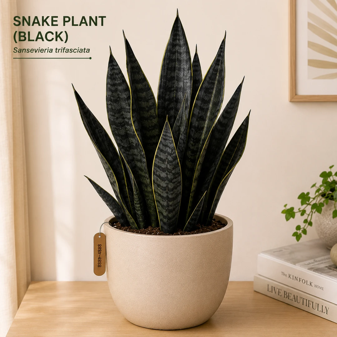 Snake Plant - Black — Primary View