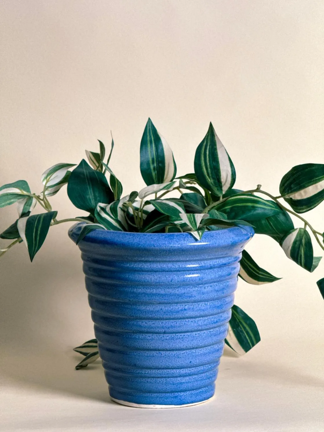 Classic Ceramic Planter — 8" Dia × 7.5" Height — Primary View