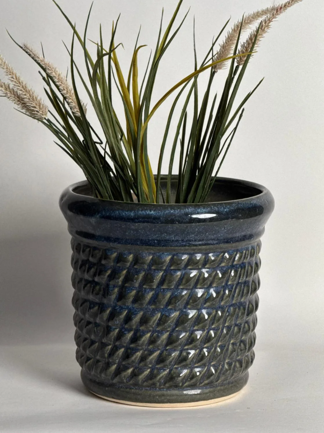 Classic Ceramic Planter — 10" Dia × 9" Height — Primary View