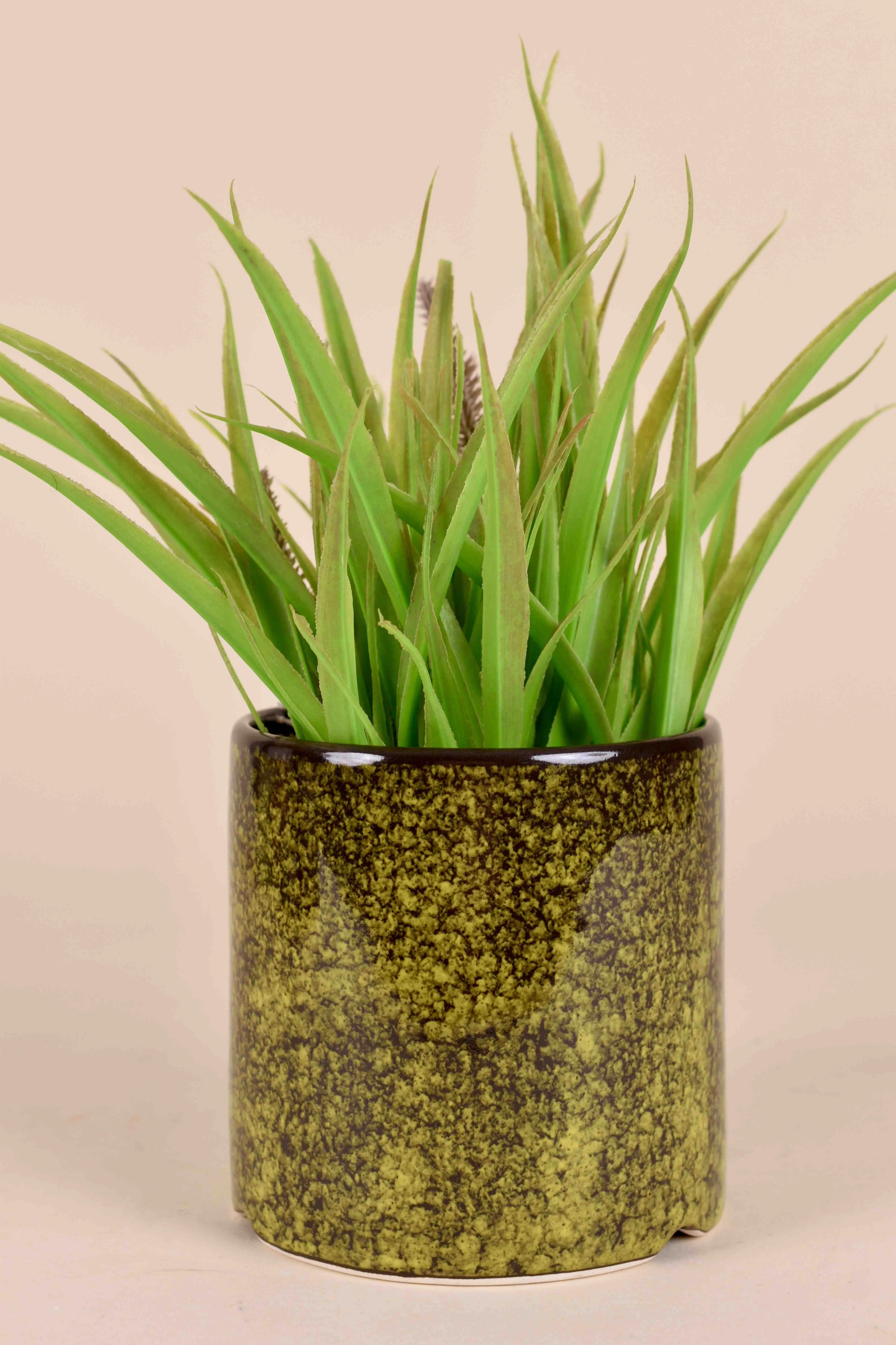 Classic Ceramic Planter — 8" Dia × 8" Height — Primary View