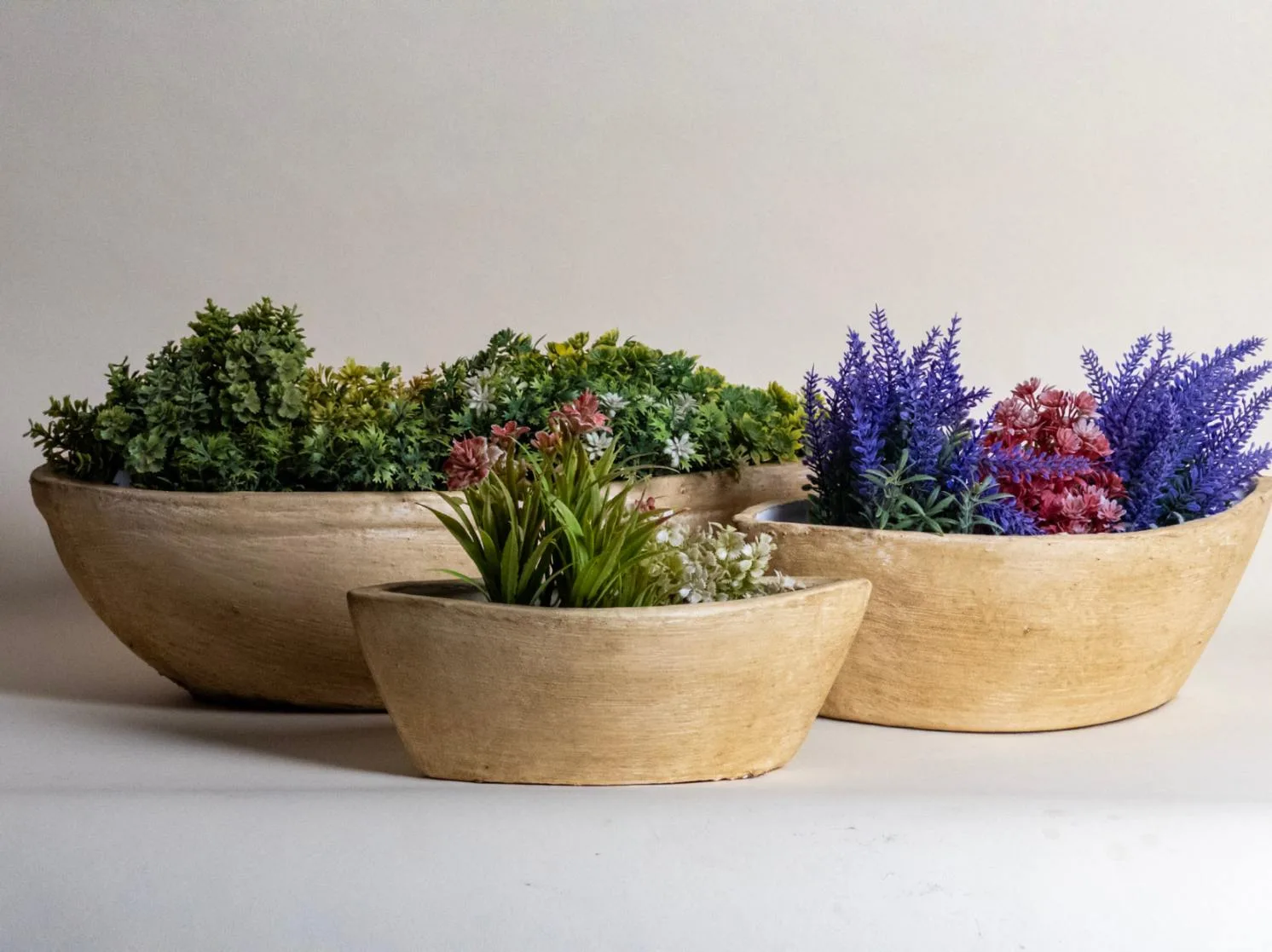 Classic Ceramic Planter — 7.5" Dia × 7.5" Height — Primary View