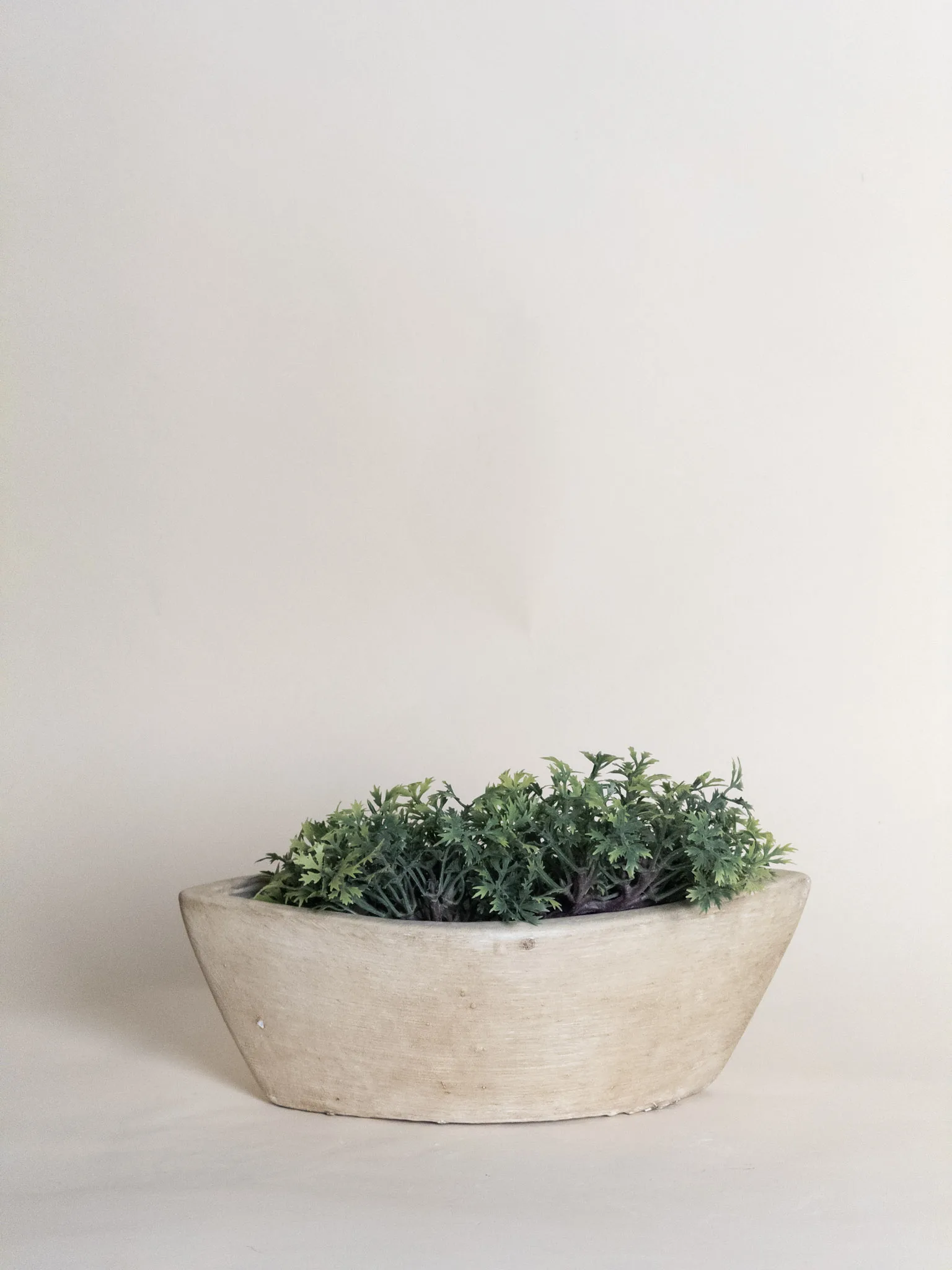 Classic Ceramic Planter — 5" Dia × 4.5" Height — Primary View