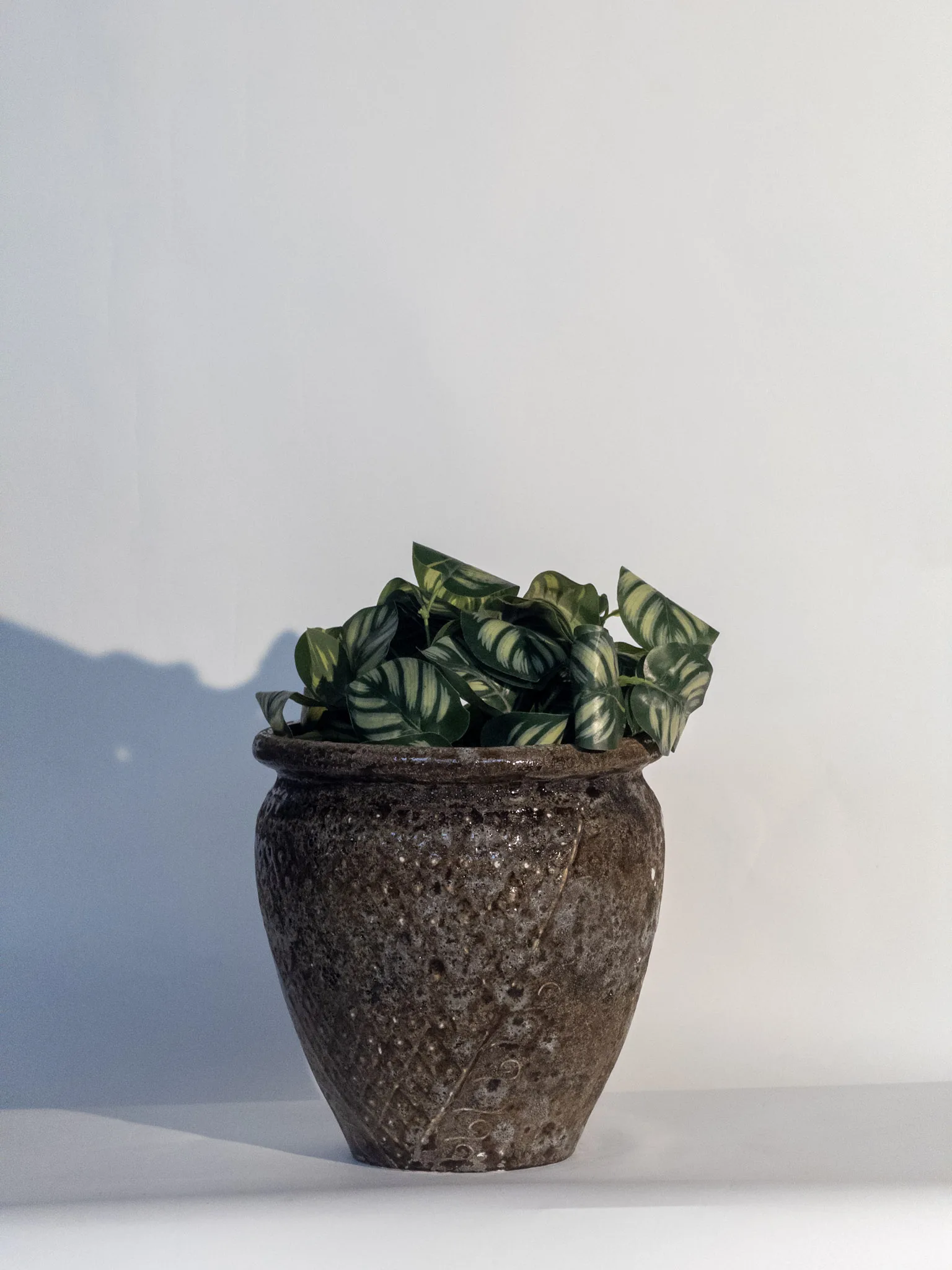 Classic Ceramic Planter — 11" Dia × 7.5" Height — Primary View