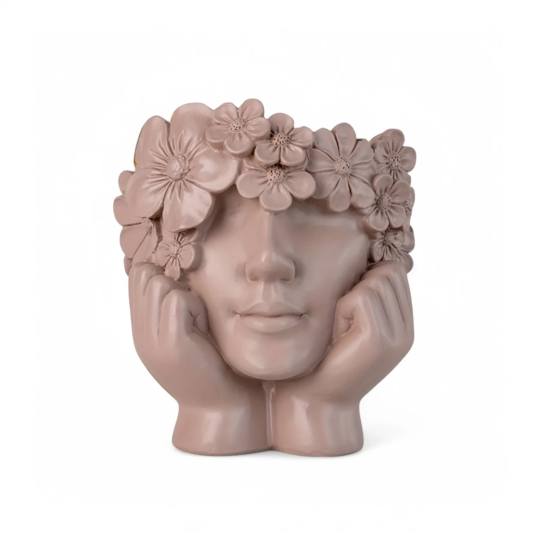 Classic Ceramic Planter — 4.5" Dia × 4" Height — Primary View