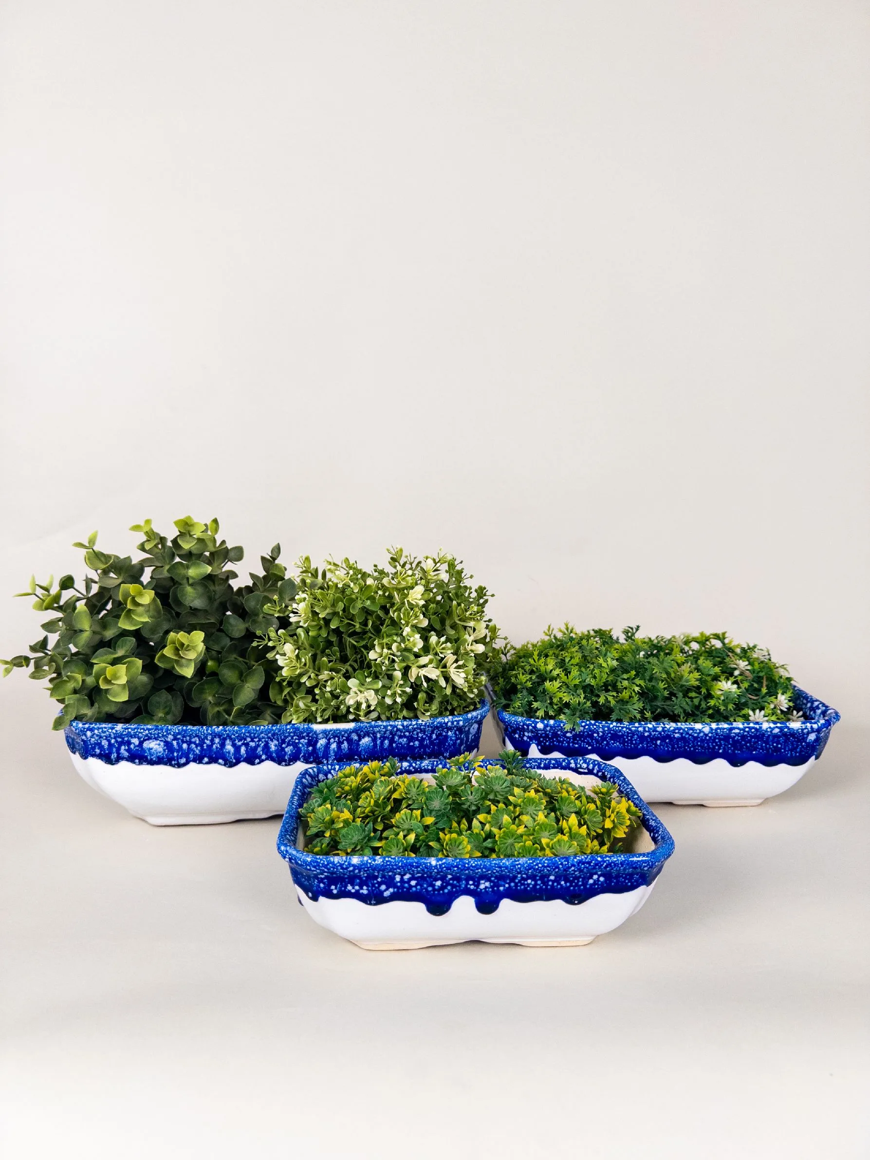 Classic Ceramic Planter — 3.5" Dia × 4" Height — Primary View