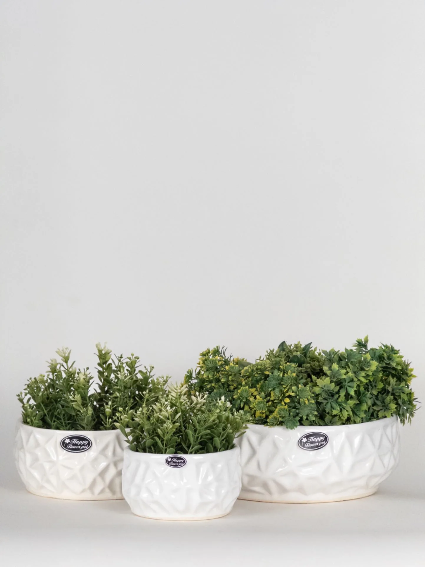 Classic Ceramic Planter — 5" Dia × 4.5" Height — Primary View