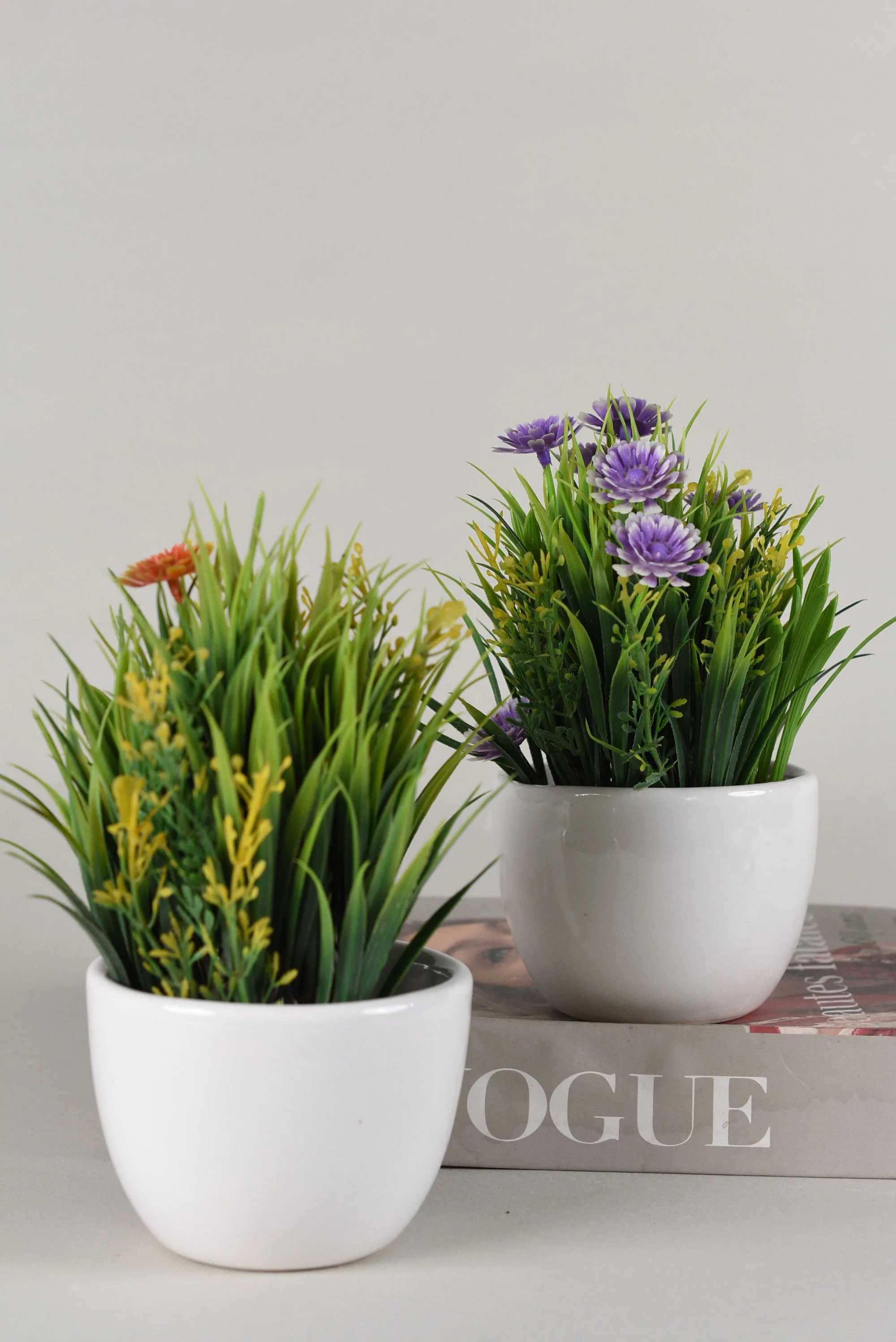 Classic Ceramic Planter — 5" Dia × 4.5" Height — Primary View