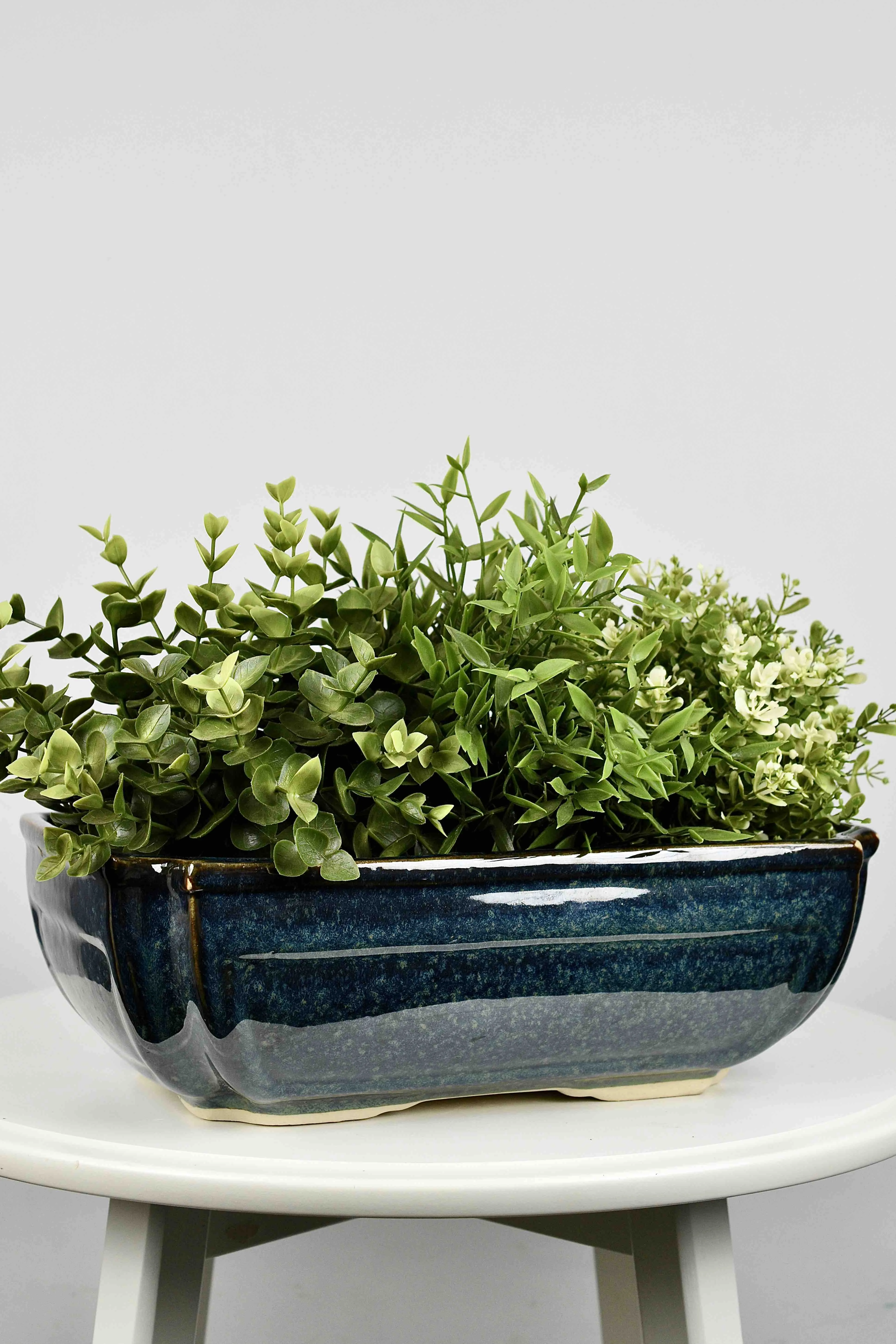 Classic Ceramic Planter — 4" Dia × 3" Height — Primary View
