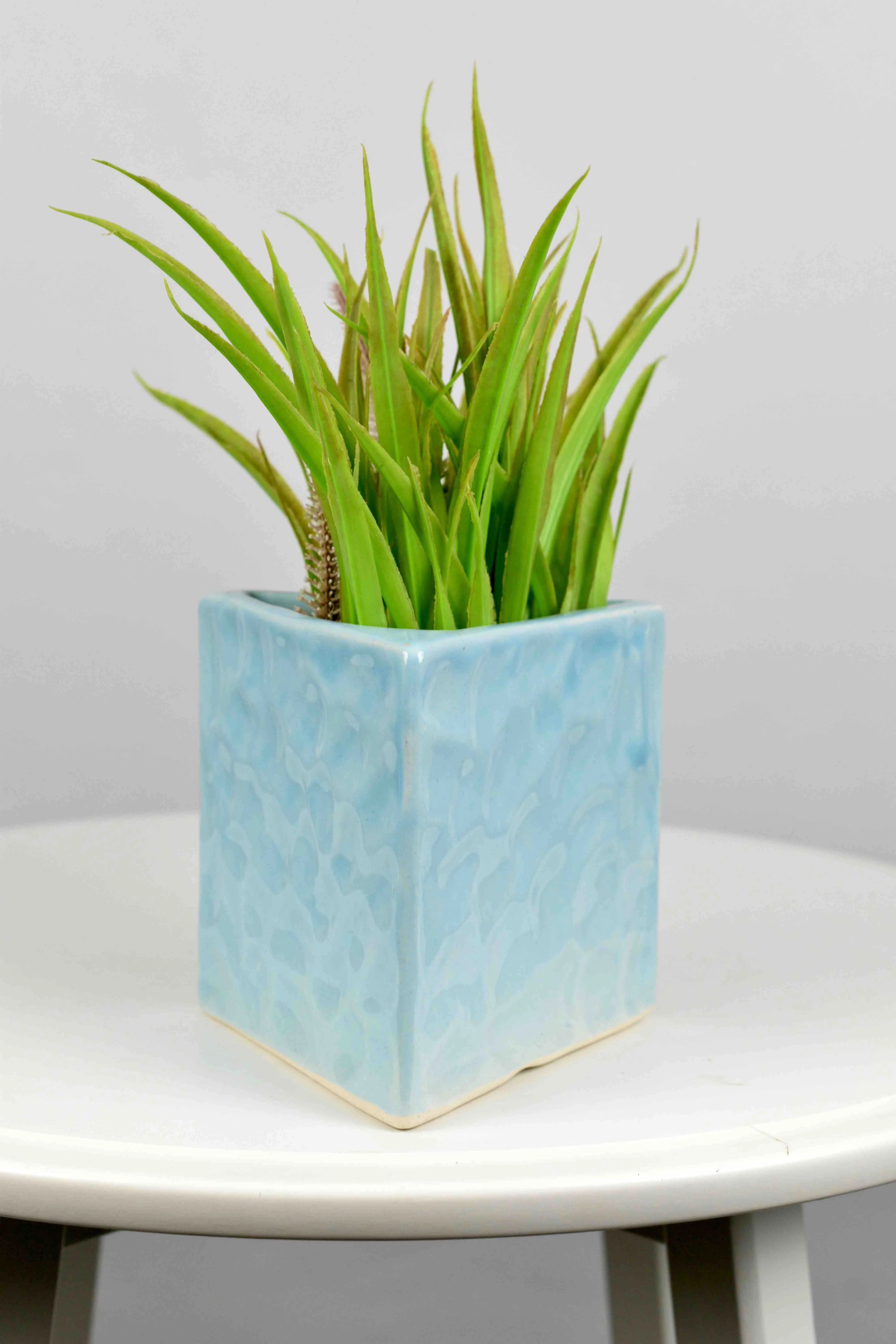 Classic Ceramic Planter — 4" Dia × 3.5" Height — Primary View
