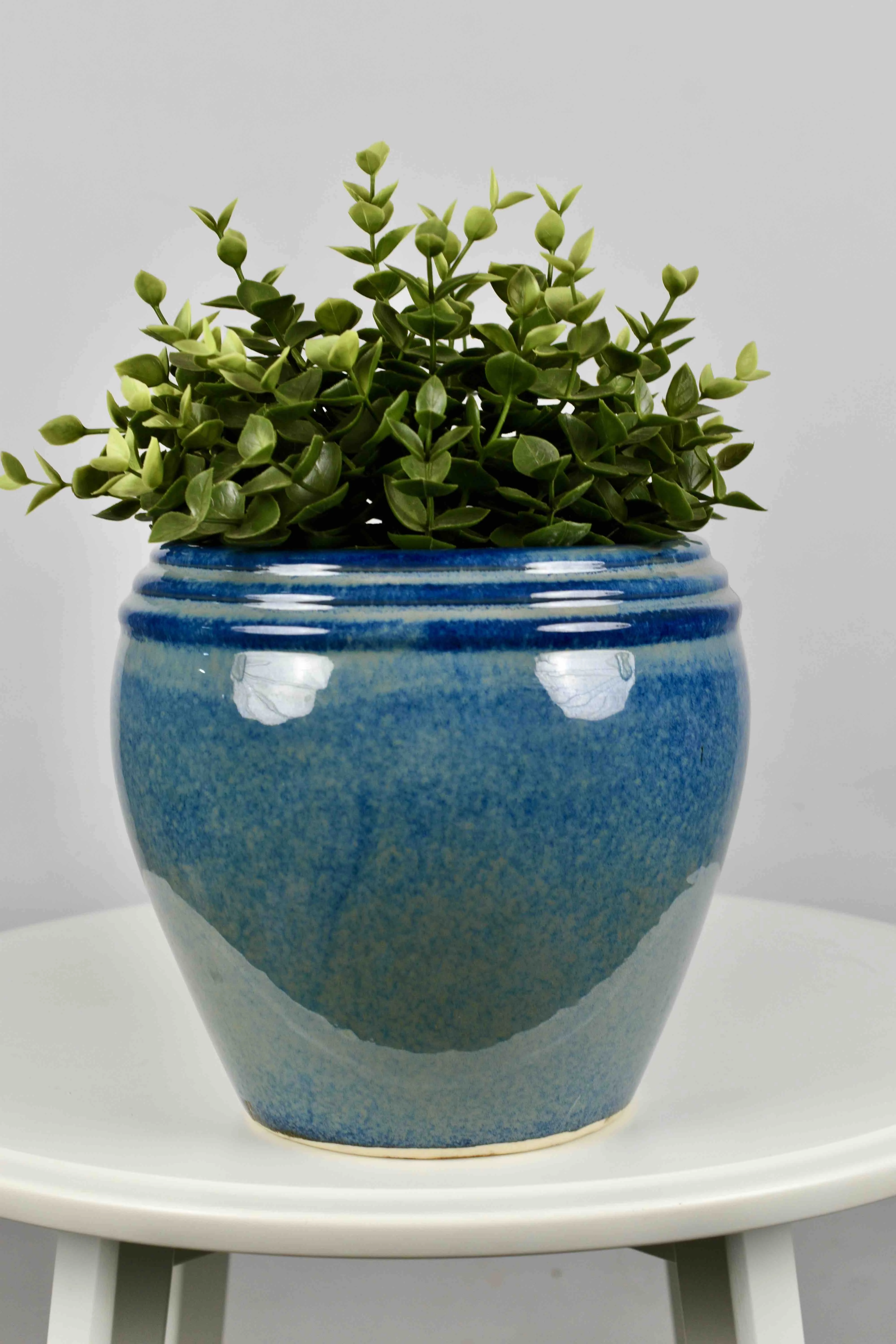 Classic Ceramic Planter — 4" Dia × 3.5" Height — Primary View