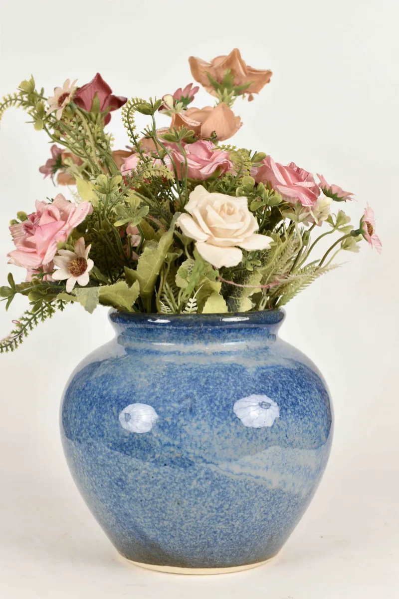 Classic Ceramic Planter — 4" Dia × 4" Height — Primary View