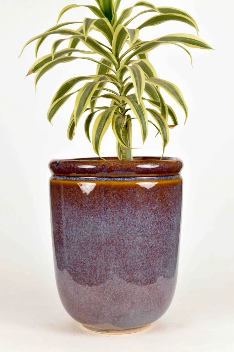 Classic Ceramic Planter — 3.5" Dia × 3" Height — Primary View