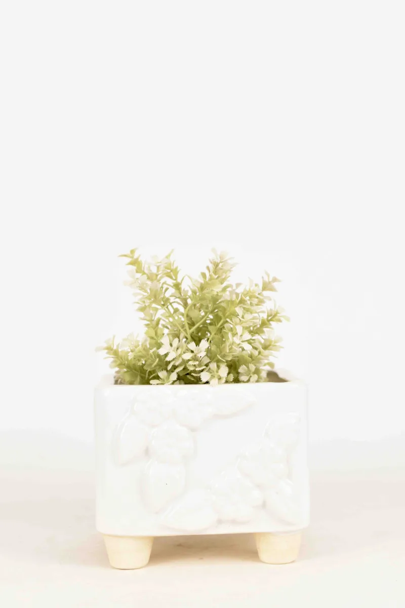 Classic Ceramic Planter Set of 2 (2" Dia) — Primary View