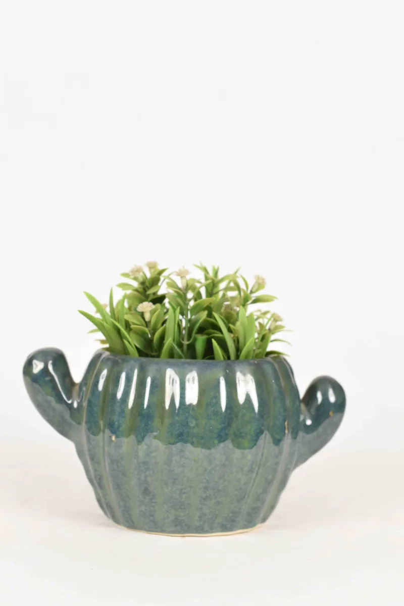 Classic Ceramic Planter — 5" Dia × 7" Height — Primary View