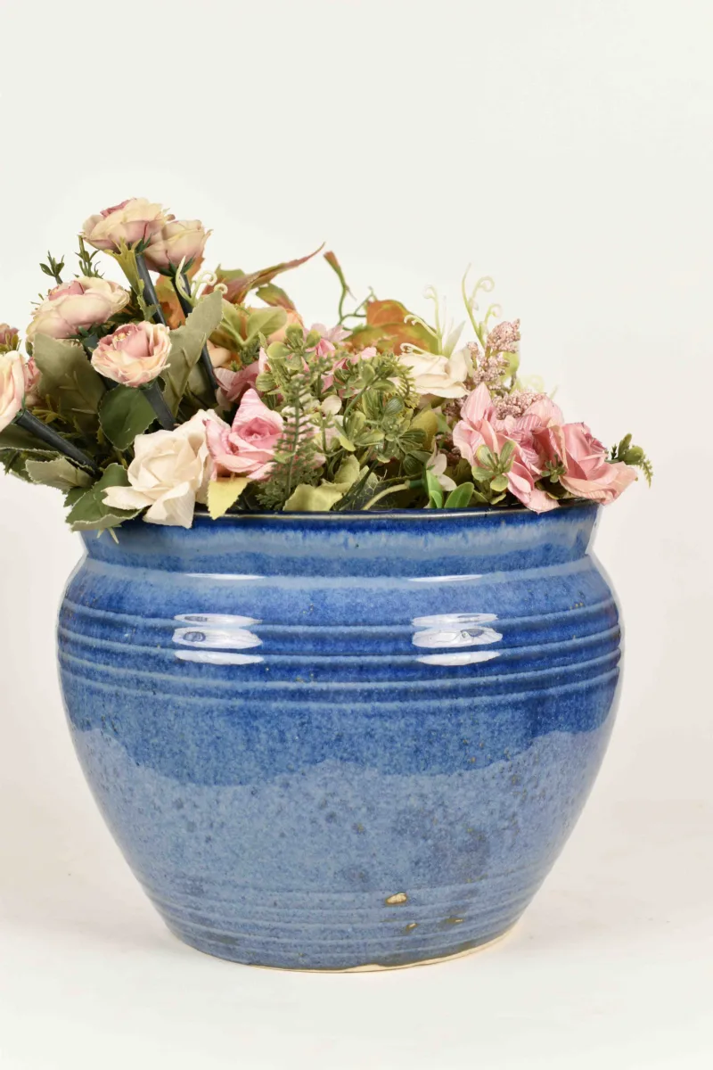 Classic Ceramic Planter — 13" Dia × 10" Height — Primary View