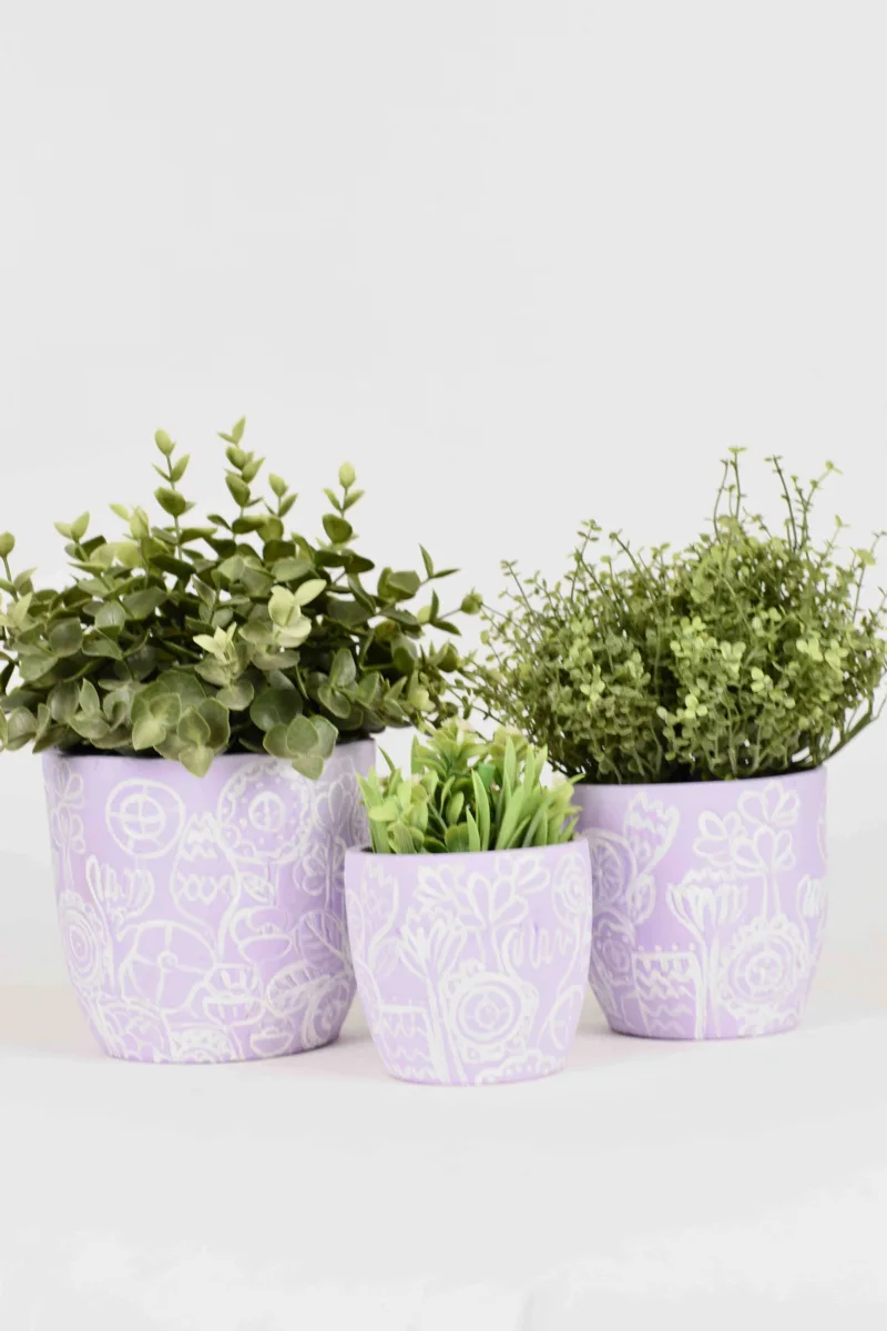 Classic Ceramic Planter — 9" Dia × 7" Height — Primary View