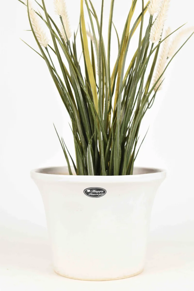 Classic Ceramic Planter — 5" Dia × 4.5" Height — Primary View