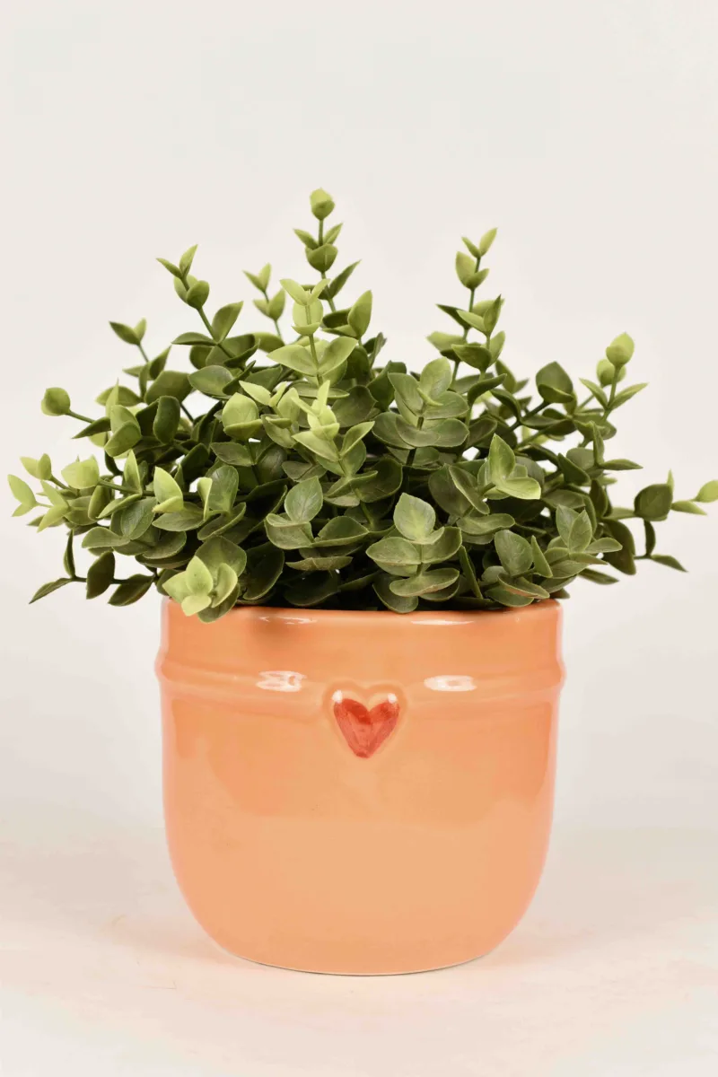 Classic Ceramic Planter — 7" Dia × 7" Height — Primary View