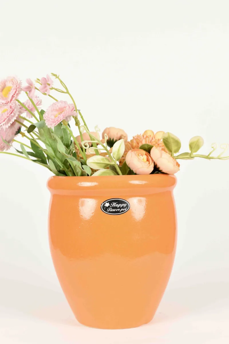 Classic Ceramic Planter — 5.5" Dia × 6" Height — Primary View