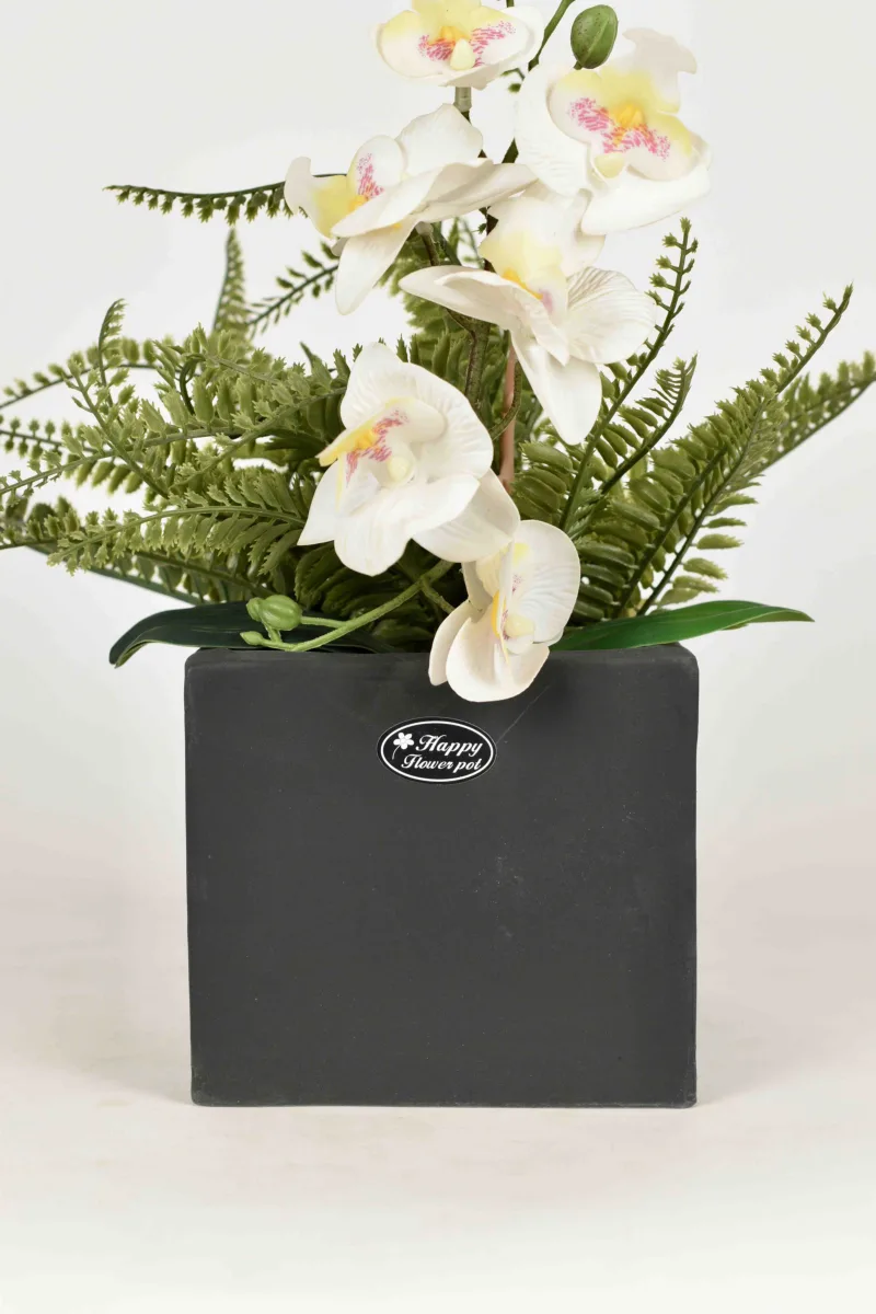 Classic Ceramic Planter — 5" Dia × 4" Height — Primary View