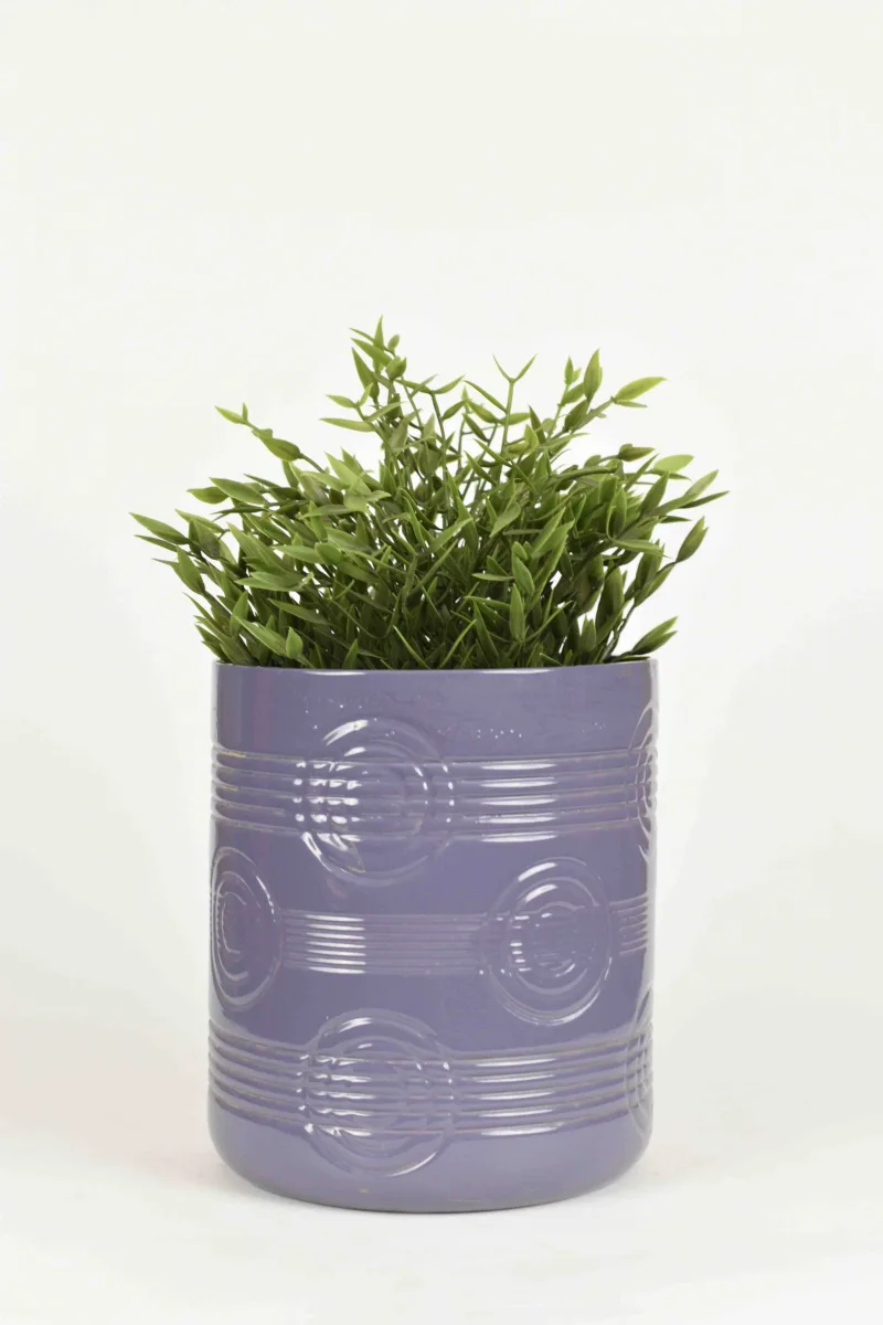 Classic Ceramic Planter — 4.5" Dia × 4.5" Height — Primary View