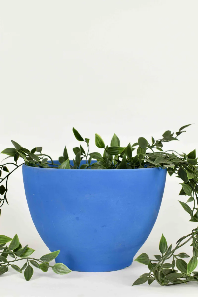 Classic Ceramic Planter — 9" Dia × 8.5" Height — Primary View