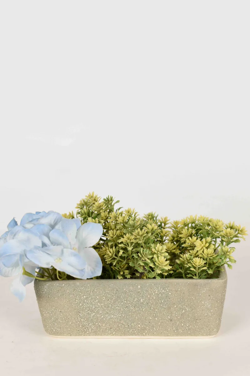 Classic Ceramic Planter — 8.5" Dia × 13" Height — Primary View