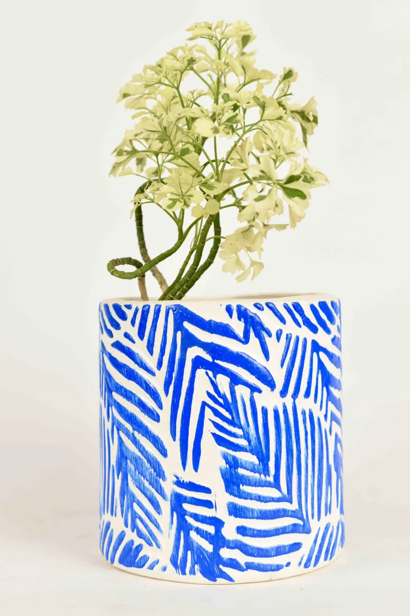 Classic Ceramic Planter — 5" Dia × 4" Height — Primary View