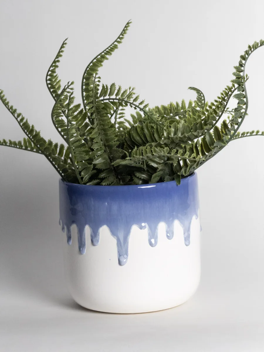 Classic Ceramic Planter — 5" Dia × 4" Height — Primary View