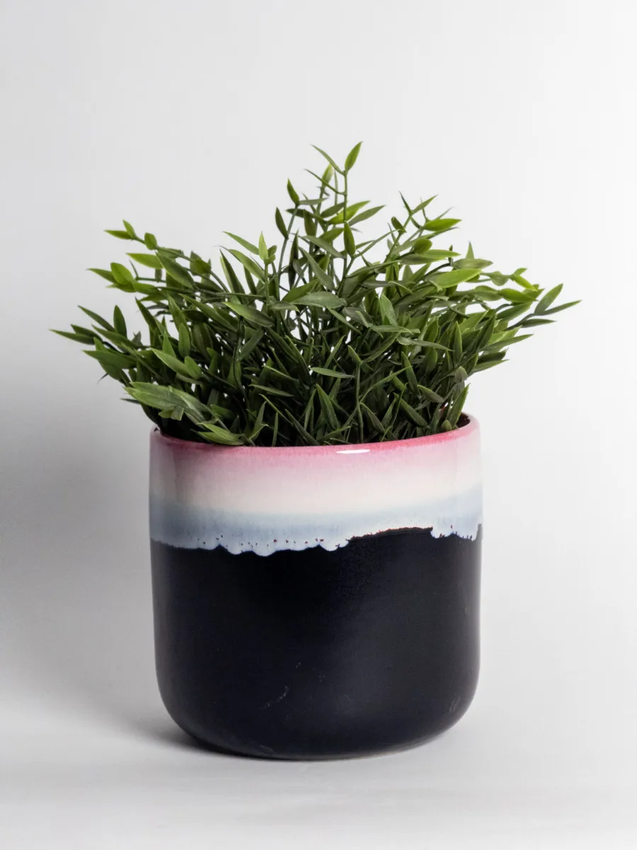 Classic Ceramic Planter Set of 2 (2" Dia) — Primary View