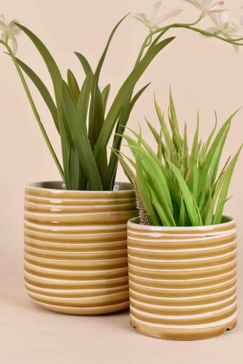 Classic Ceramic Planter Set of 3 (3" Dia) — Primary View