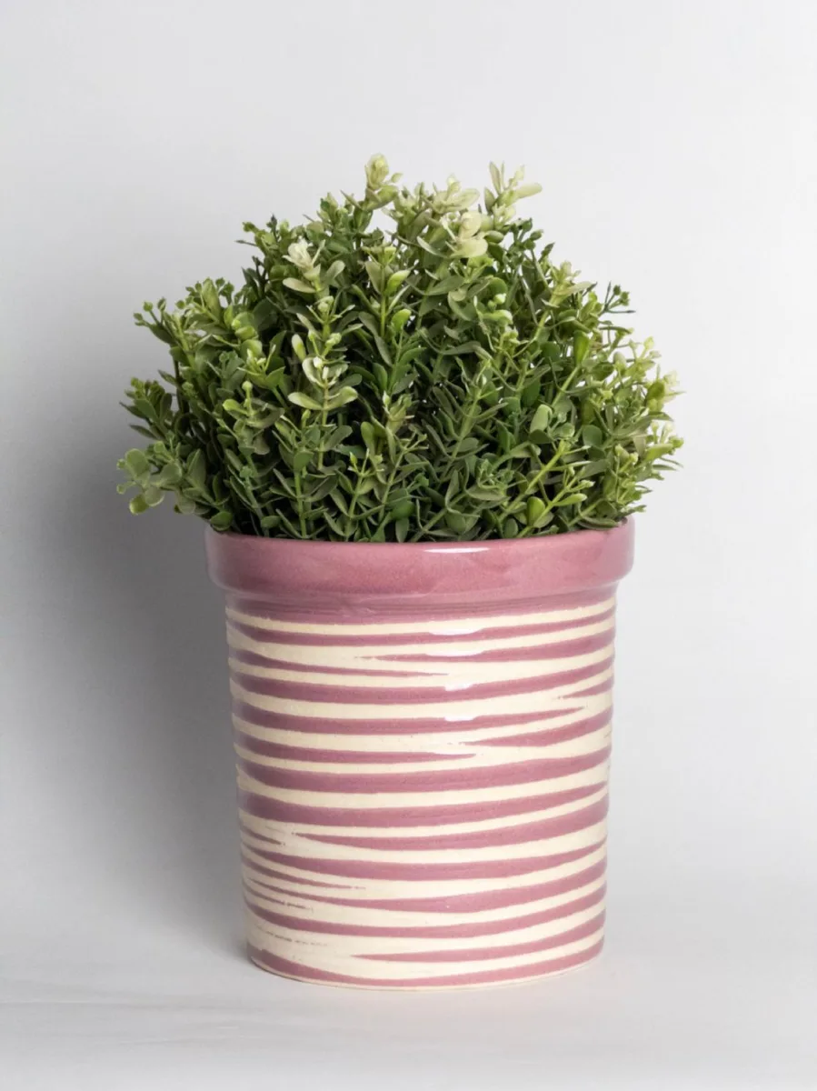 Classic Ceramic Planter Set of 2 (2" Dia) — Primary View