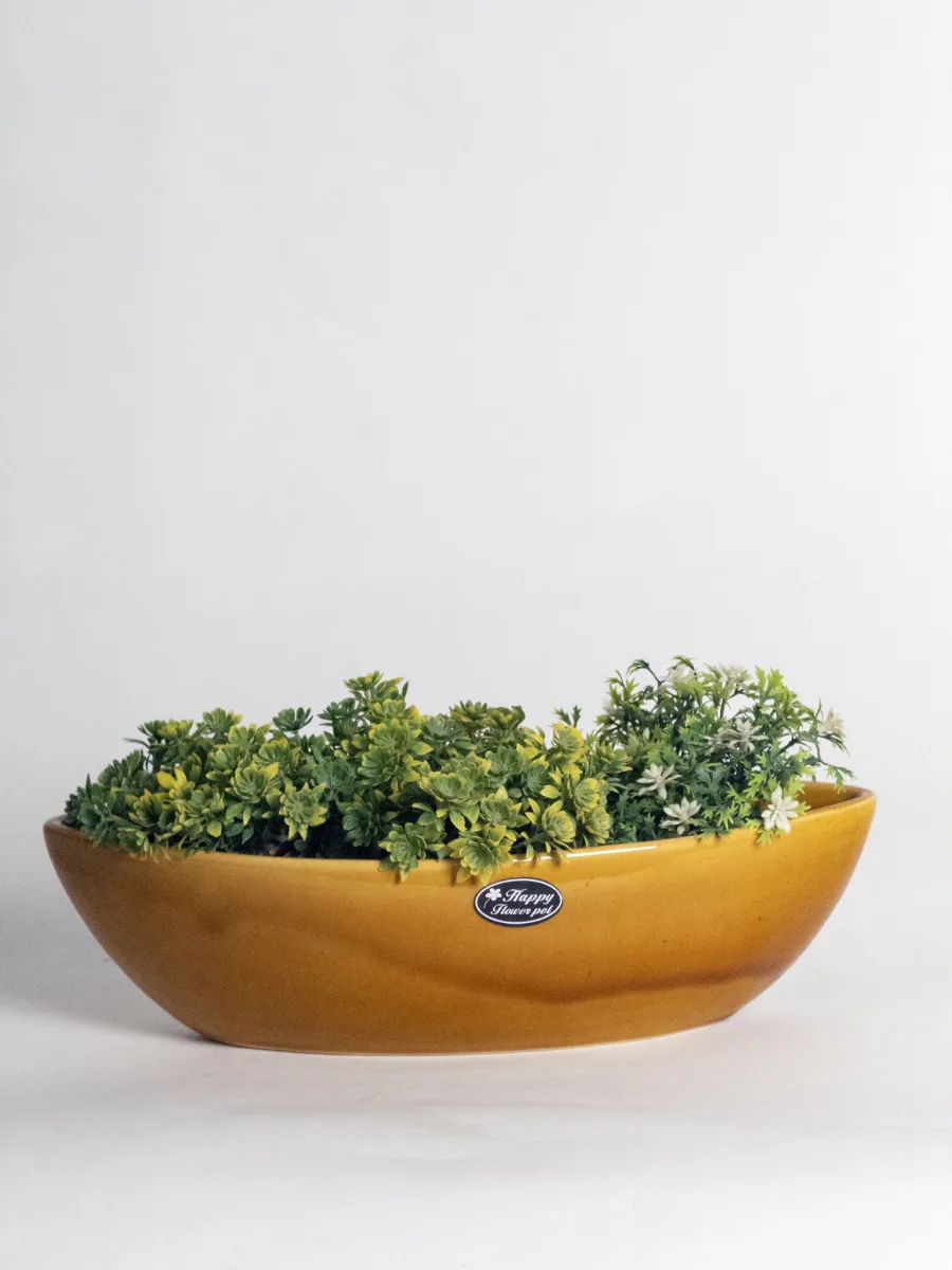 Classic Ceramic Planter Set of 3 (3" Dia) — Primary View