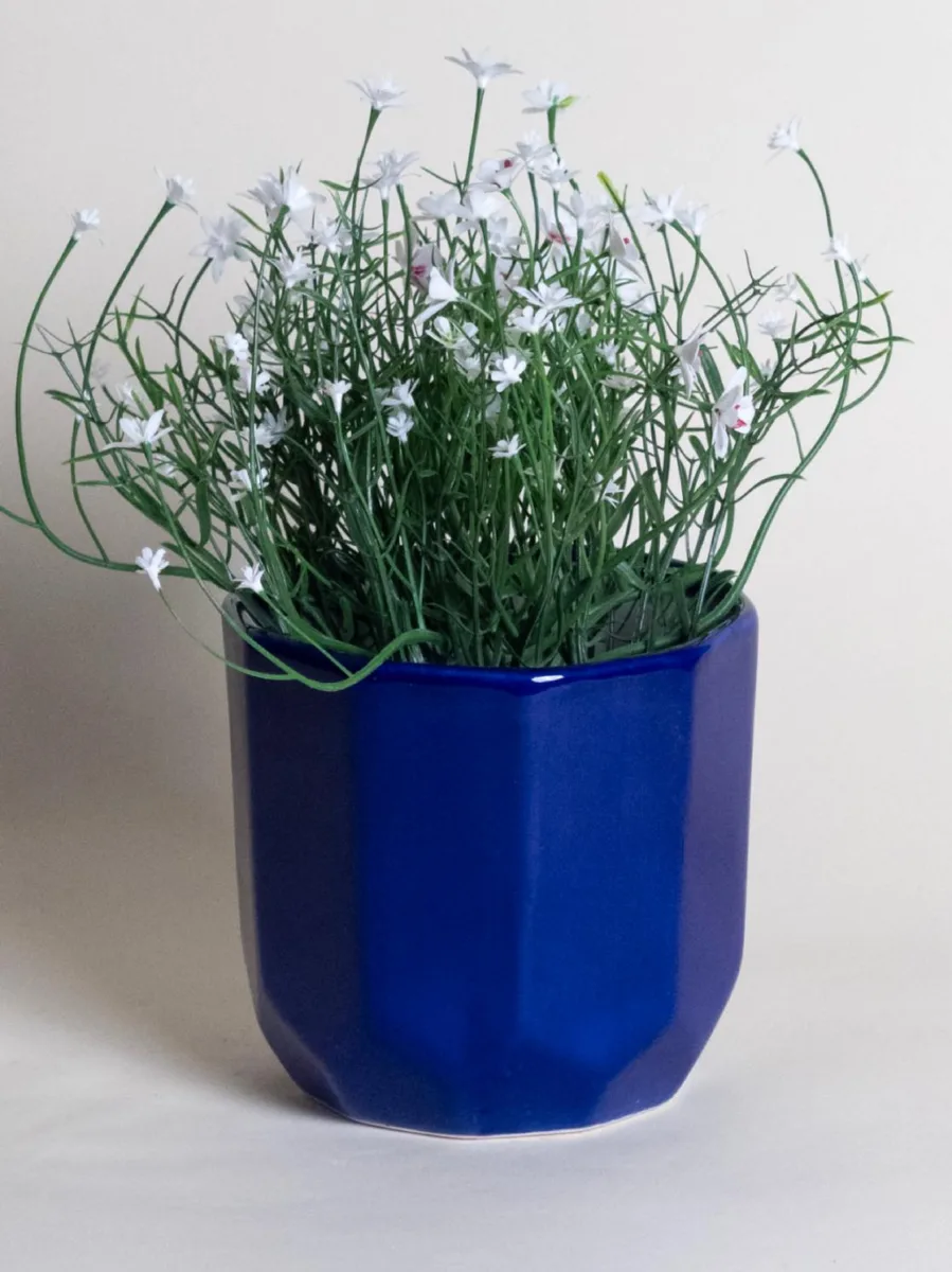Classic Ceramic Planter Set of 2 (2" Dia) — Primary View