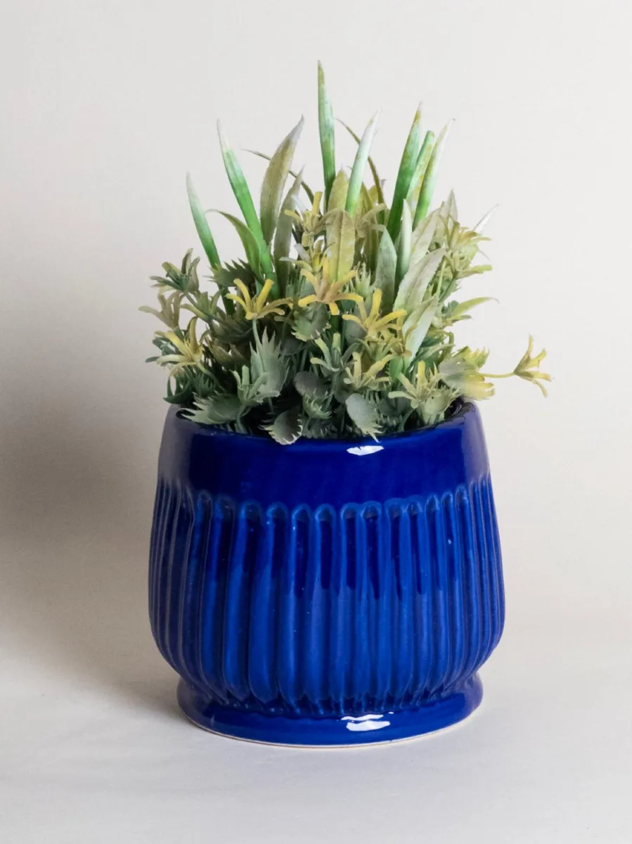 Classic Ceramic Planter — 6.5" Dia × 6" Height — Primary View