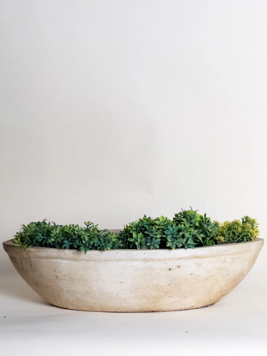 Classic Ceramic Planter — 6" Dia × 5" Height — Primary View