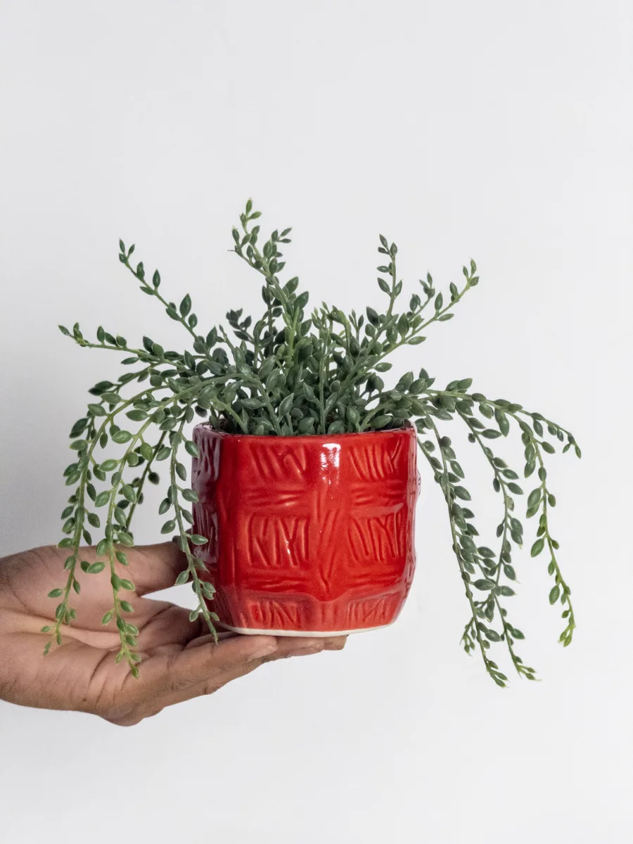 Classic Ceramic Planter Set of 4 (4" Dia) — Primary View