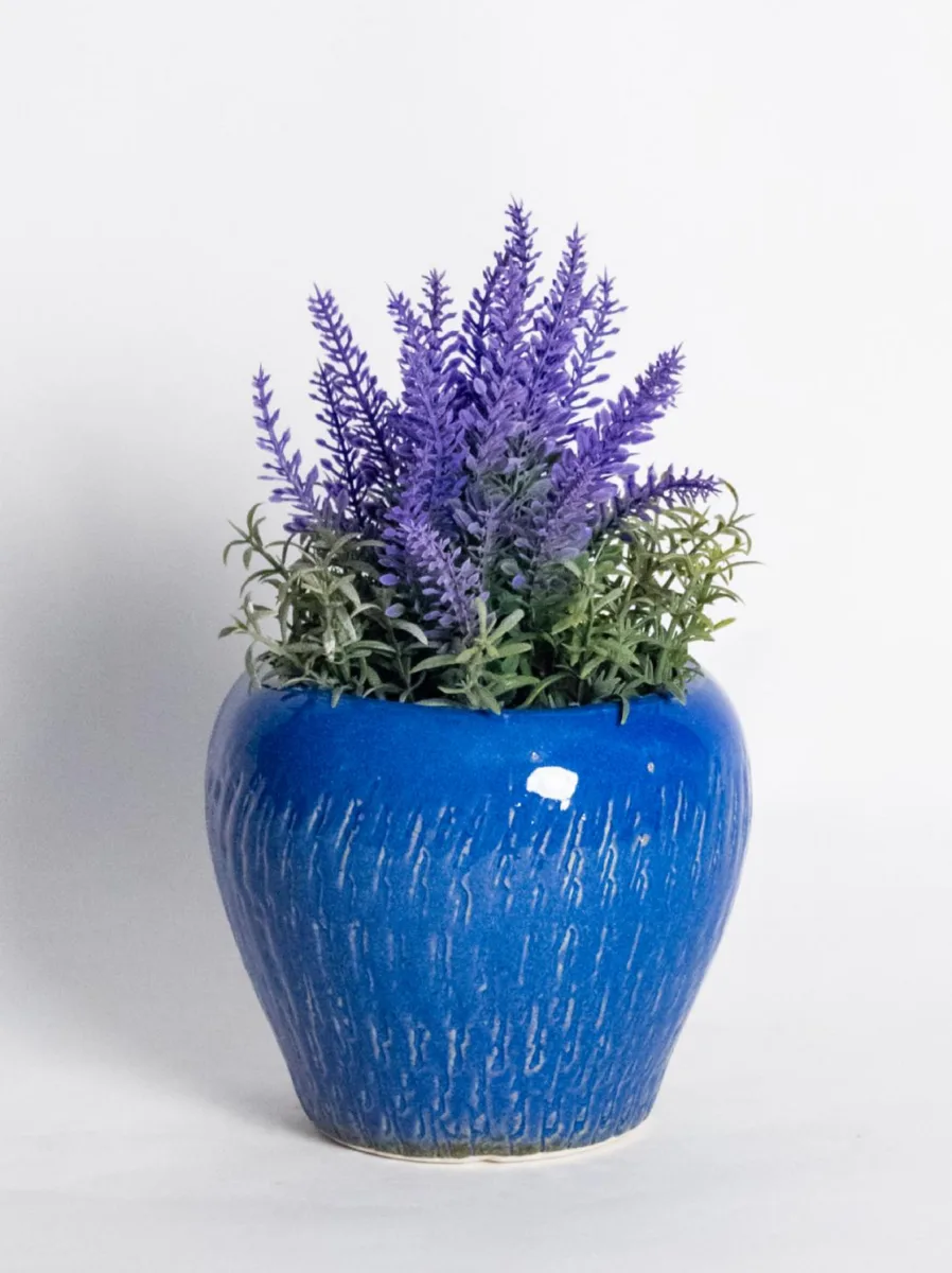 Classic Ceramic Planter — 5" Dia × 4" Height — Primary View
