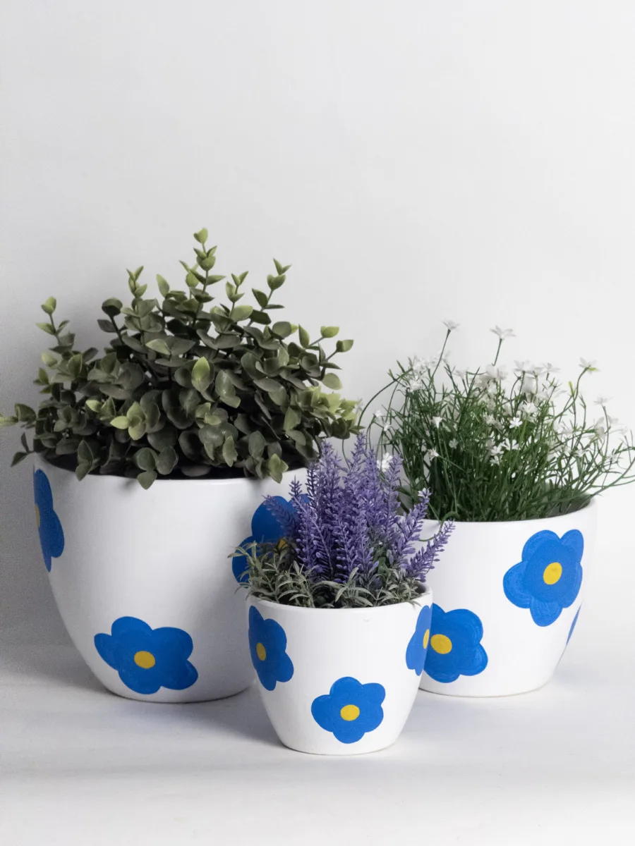 Classic Ceramic Planter — 5.5" Dia × 5" Height — Primary View