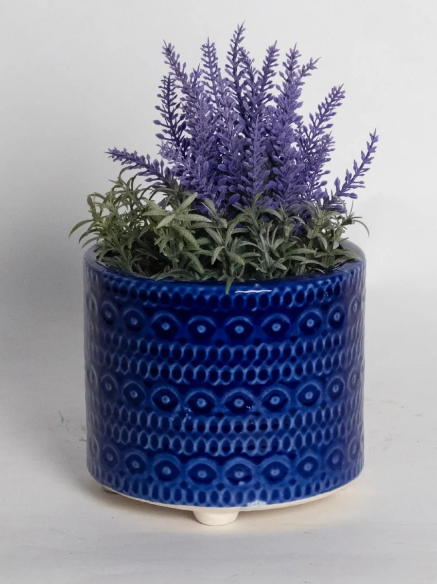 Classic Ceramic Planter — 5" Dia × 5" Height — Primary View