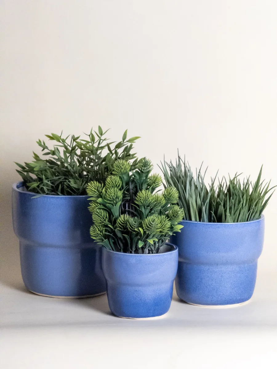 Classic Ceramic Planter — 5.5" Dia × 5" Height — Primary View