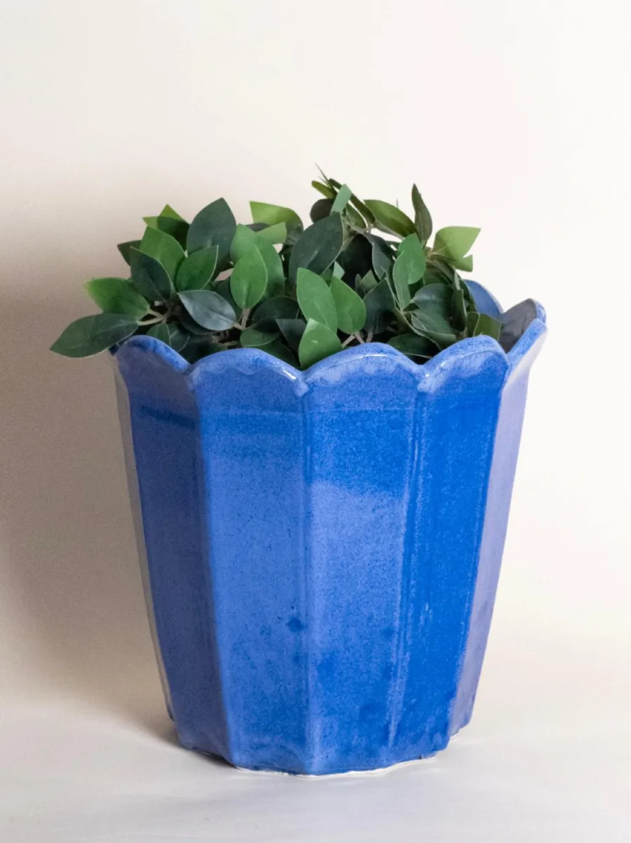 Classic Ceramic Planter — 4.5" Dia × 4" Height — Primary View