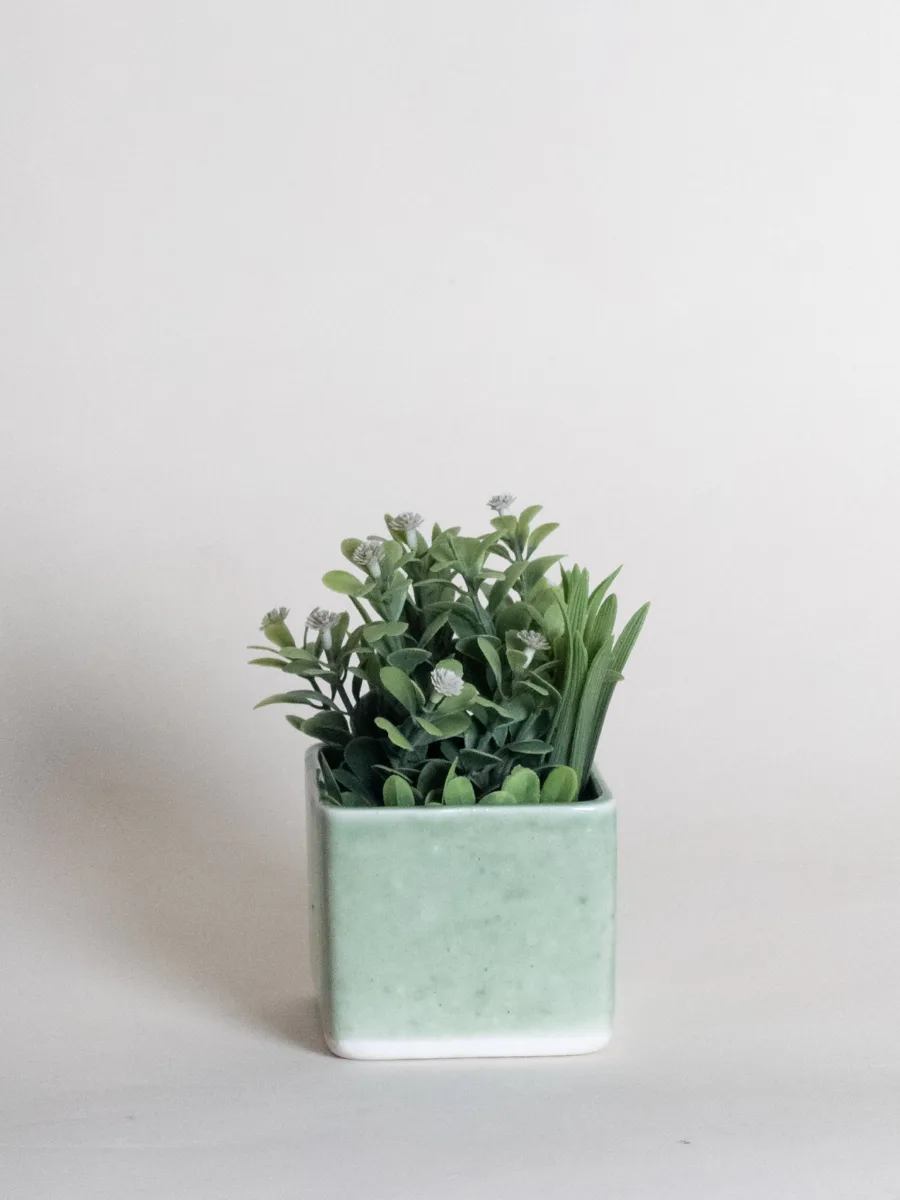 Classic Ceramic Planter — 10" Dia × 10" Height — Primary View