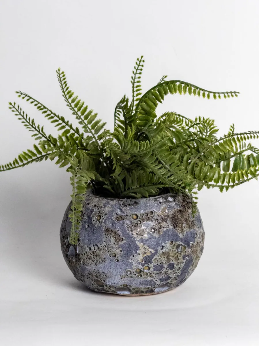 Classic Ceramic Planter — 6.5" Dia × 5.5" Height — Primary View