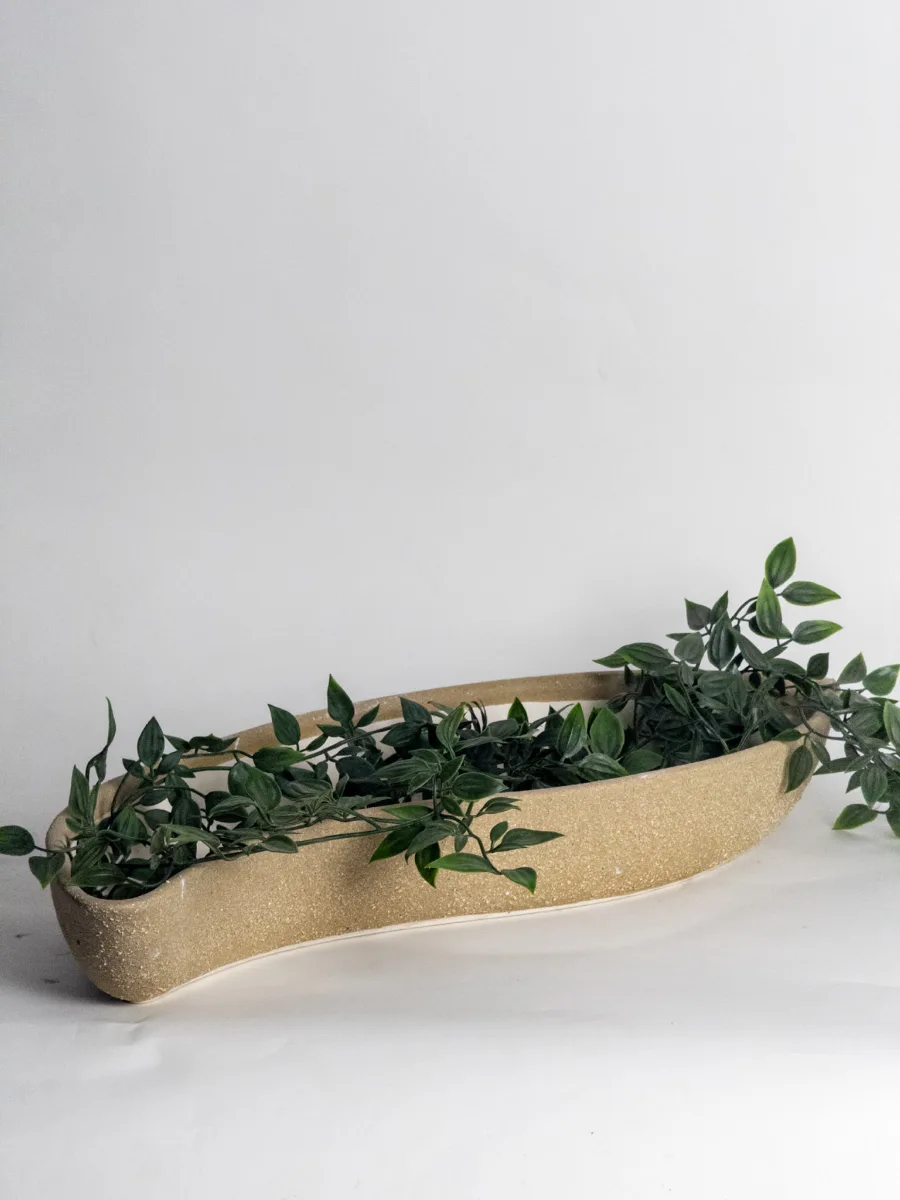 Classic Ceramic Planter — 10" Dia × 10" Height — Primary View