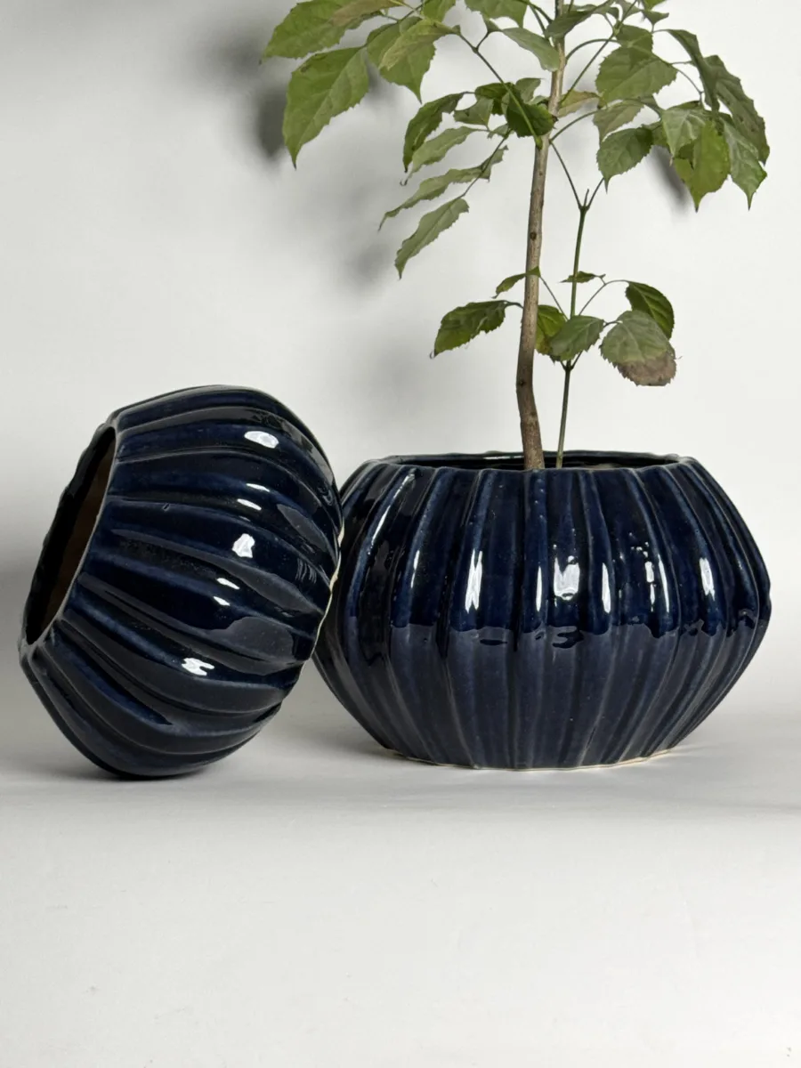 Classic Ceramic Planter Set of 3 (3" Dia) — Primary View