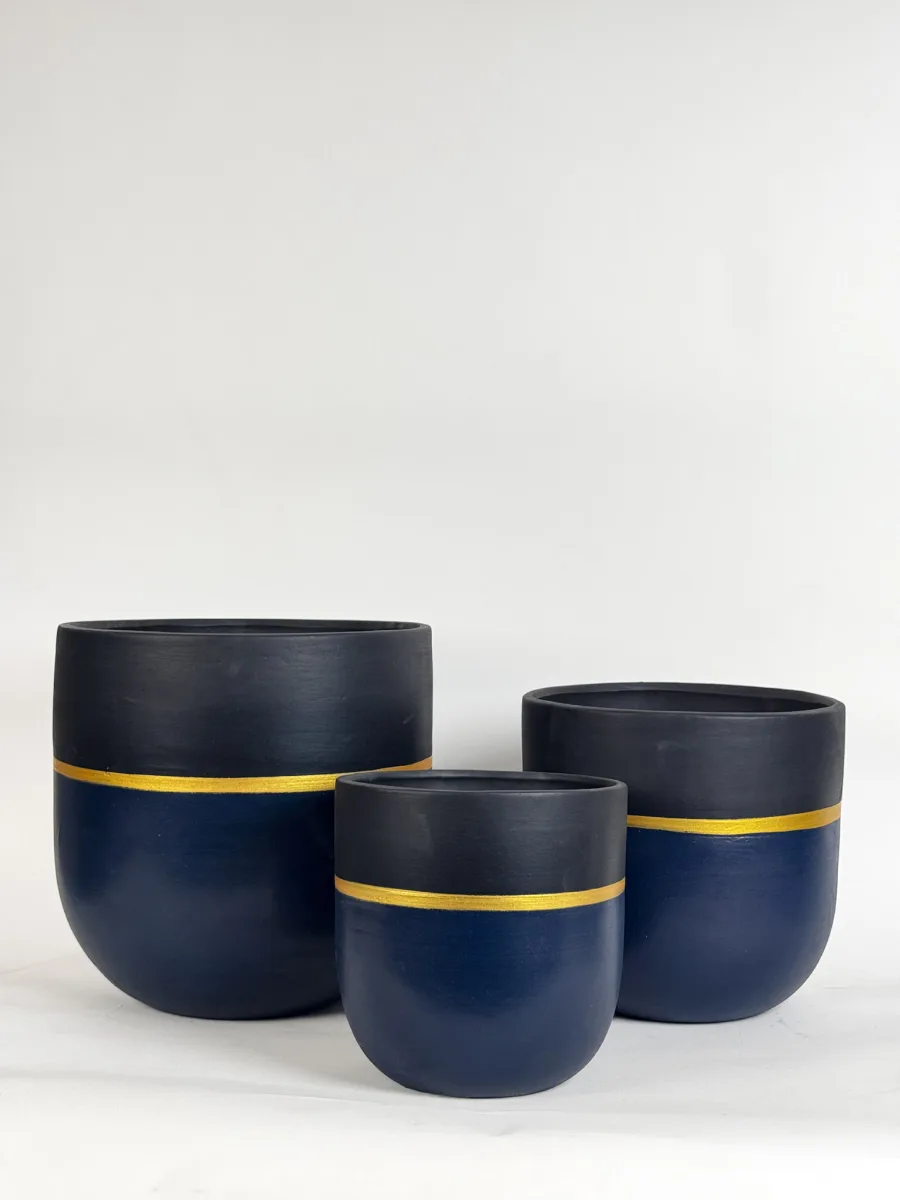 Classic Ceramic Planter Set of 3 (3" Dia) — Primary View