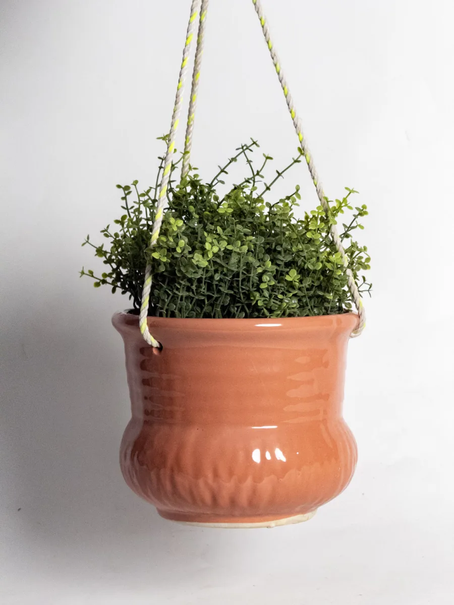 Classic Ceramic Planter — 19" Dia × 3" Height — Primary View