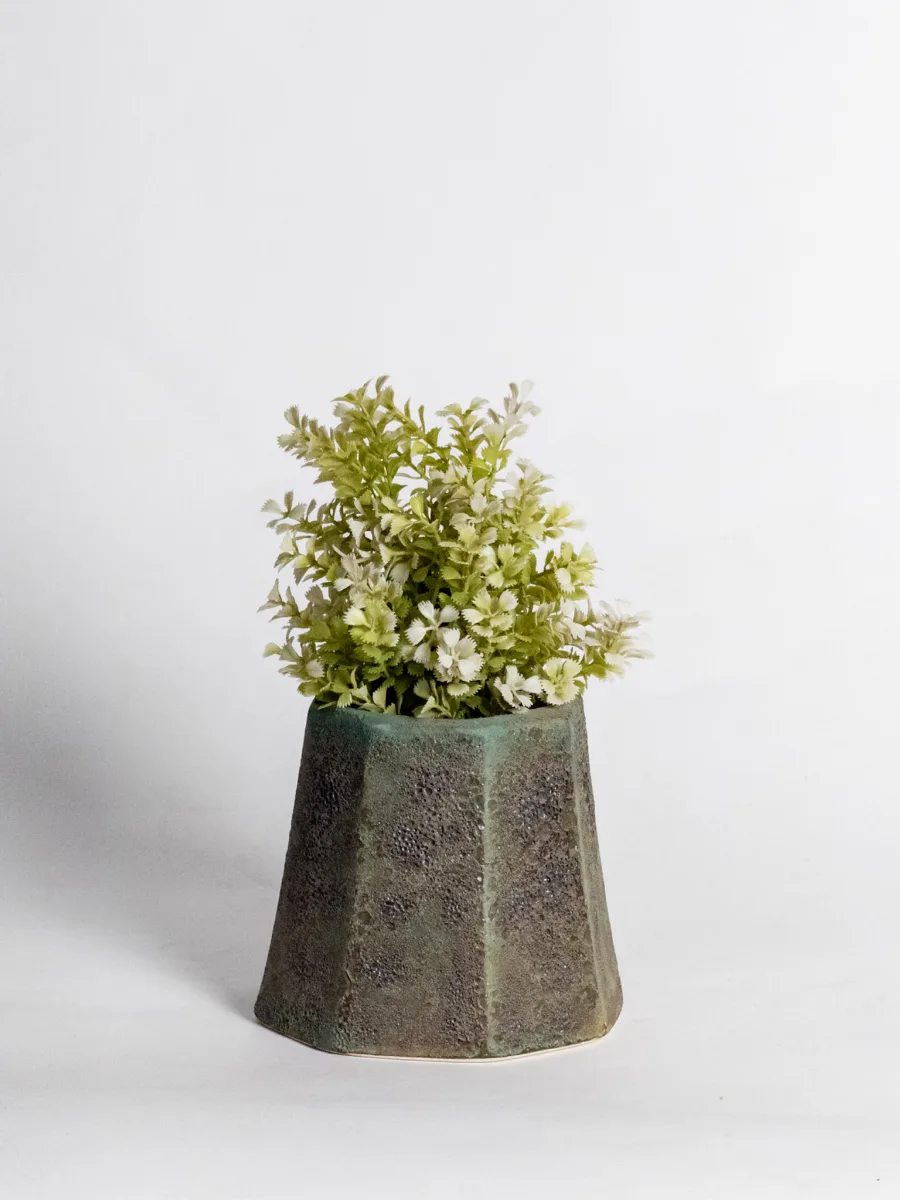 Classic Ceramic Planter — 3" Dia × 2.5" Height — Primary View