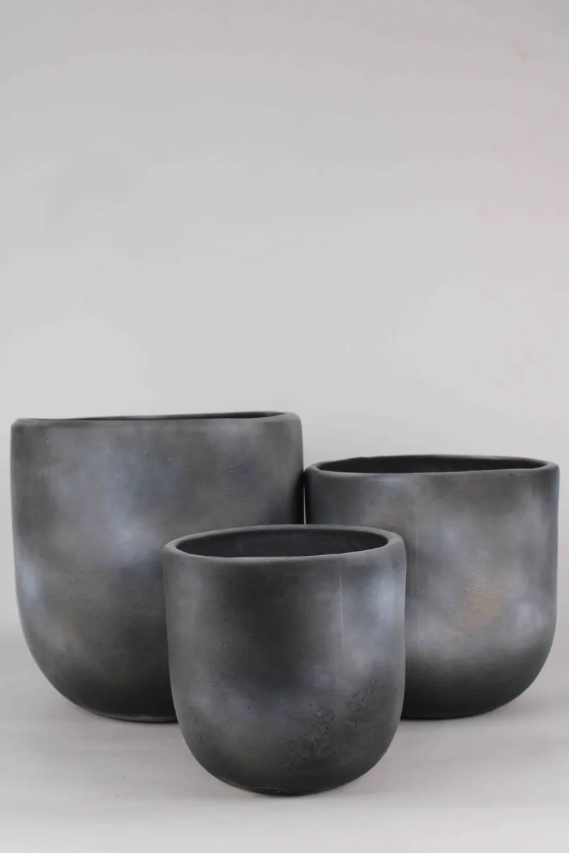 Classic Ceramic Planter — 3" Dia × 3" Height — Primary View